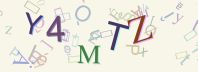 This is a captcha-picture. It is used to prevent mass-access by robots. (see: www.captcha.net)